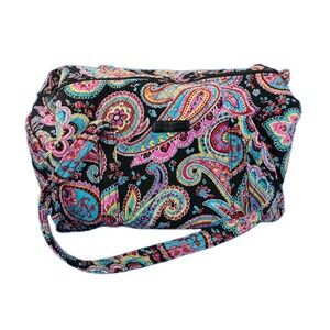 Vera Bradley Petal Paisley Large Duffle Bag 17" inches, 10" tall